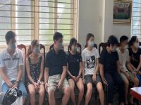 Bắt 11 thanh niên mê số học tụ tập mùa covid